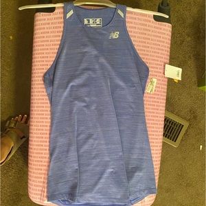 Blue/Purple New Balance Athletic Tank